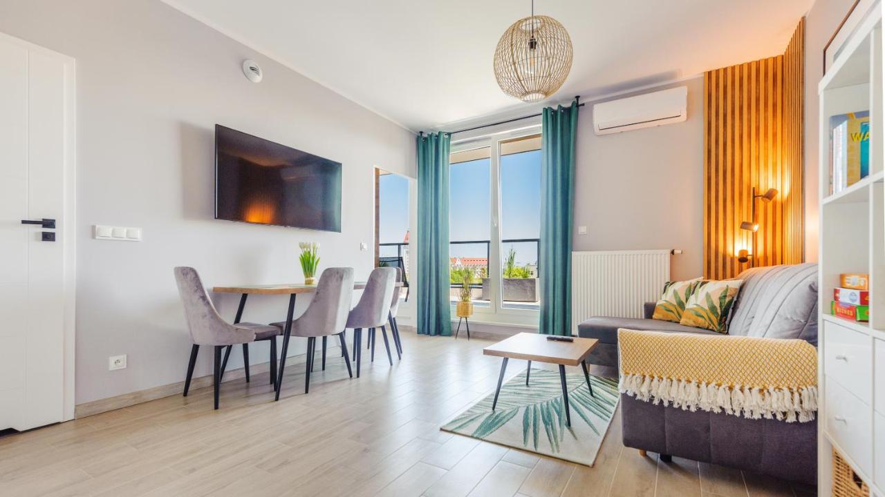 Apartamenty Delux Sun & Snow Nowe Hallerowo Z Przestronnym Tarasem - Blisko Centrum Władysławowo Eksteriør bilde